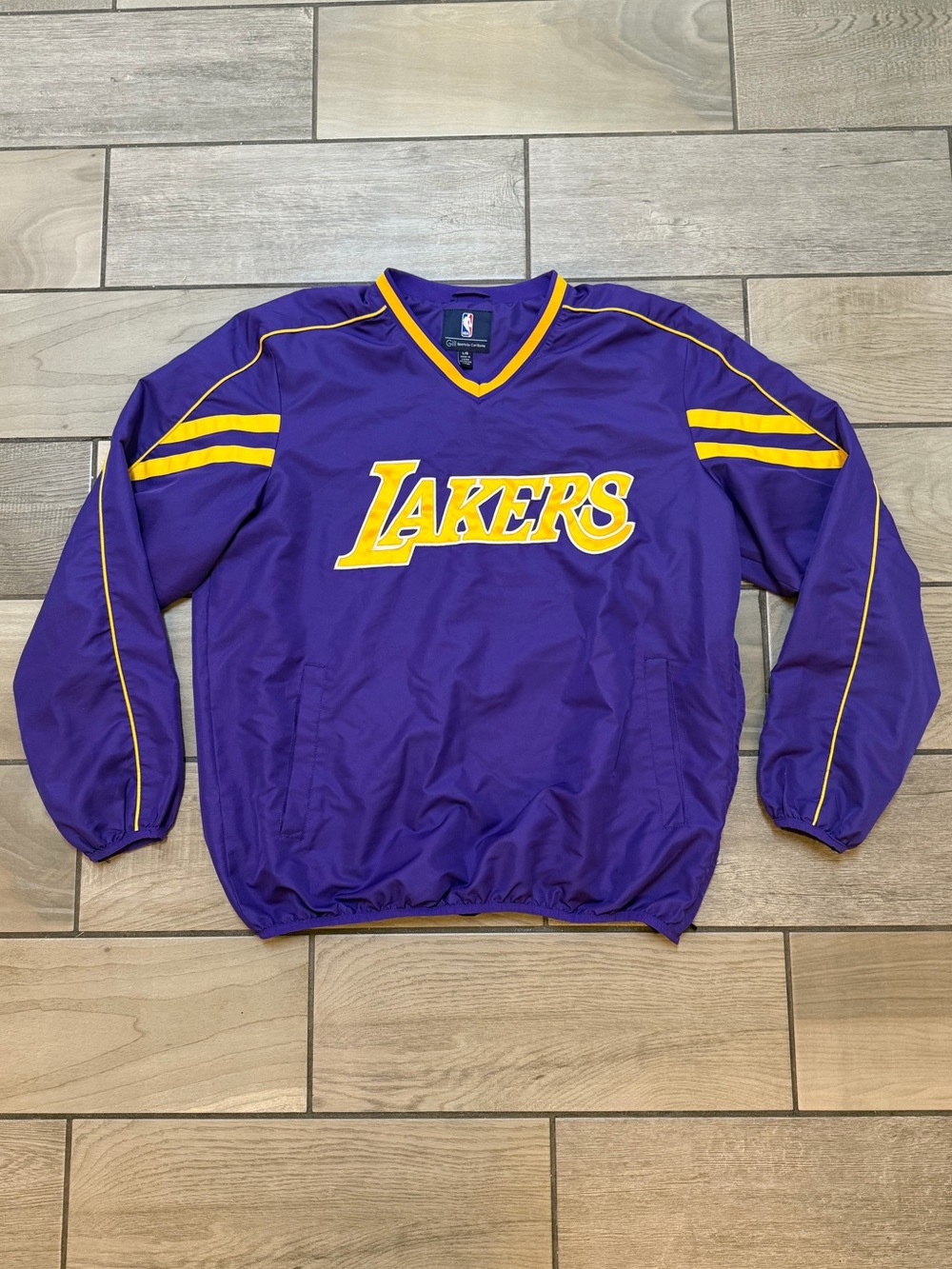 Los Angeles Lakers NBA Windbreaker Jacket Sportsby Carl Banks